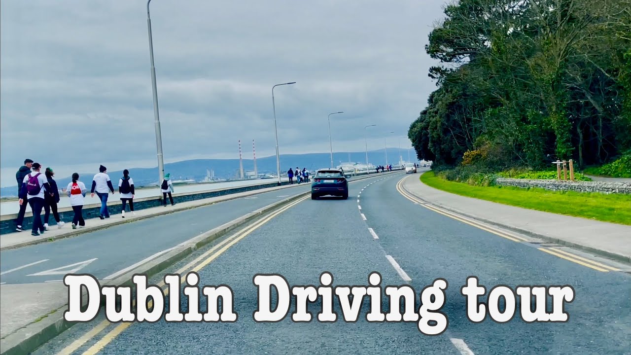 Clontarf, Dublin Ireland 🇮🇪 | Driving tour from Baldoyle to Fairview |Dash Cam Ireland |4k UHD 60fps