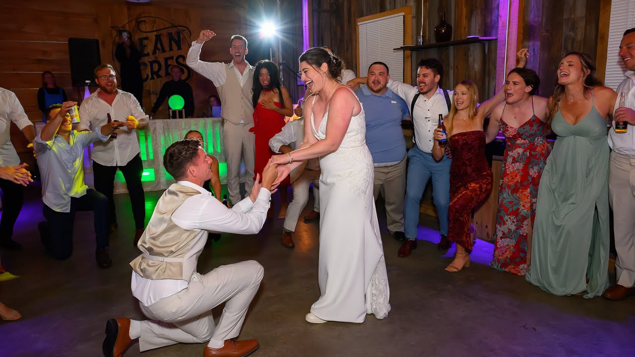 Highlights from Kendra Ross & Michael Collier's wedding reception at Bean Acres