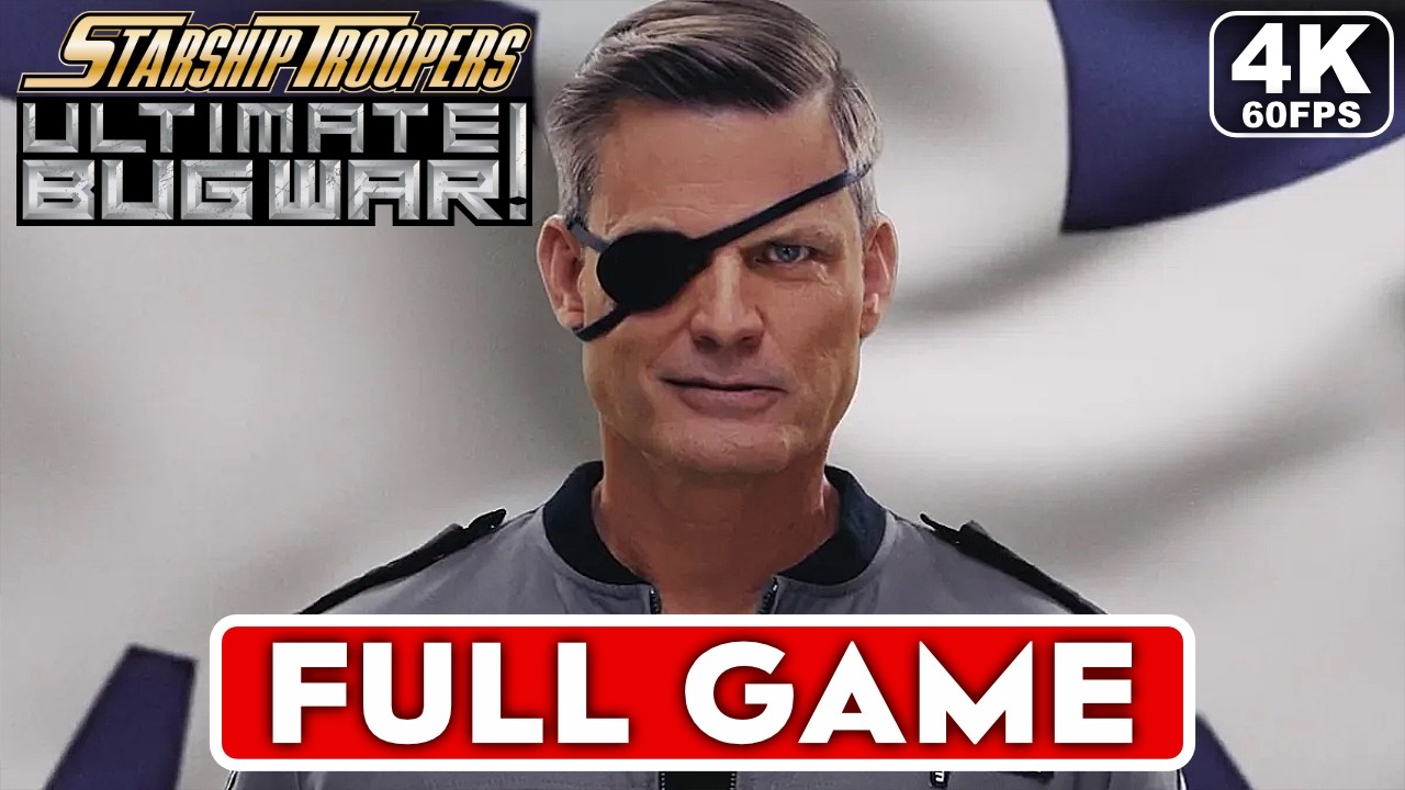 Starship Troopers Ultimate Bug War Gameplay Walkthrough FULL GAME [4K 60FPS PC] - No Commentary