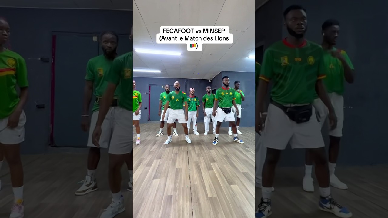 Fecafoot versus Minsep ( Best Dance Challenge ) #fecafoot #lionsindomptables #dance #tiktok