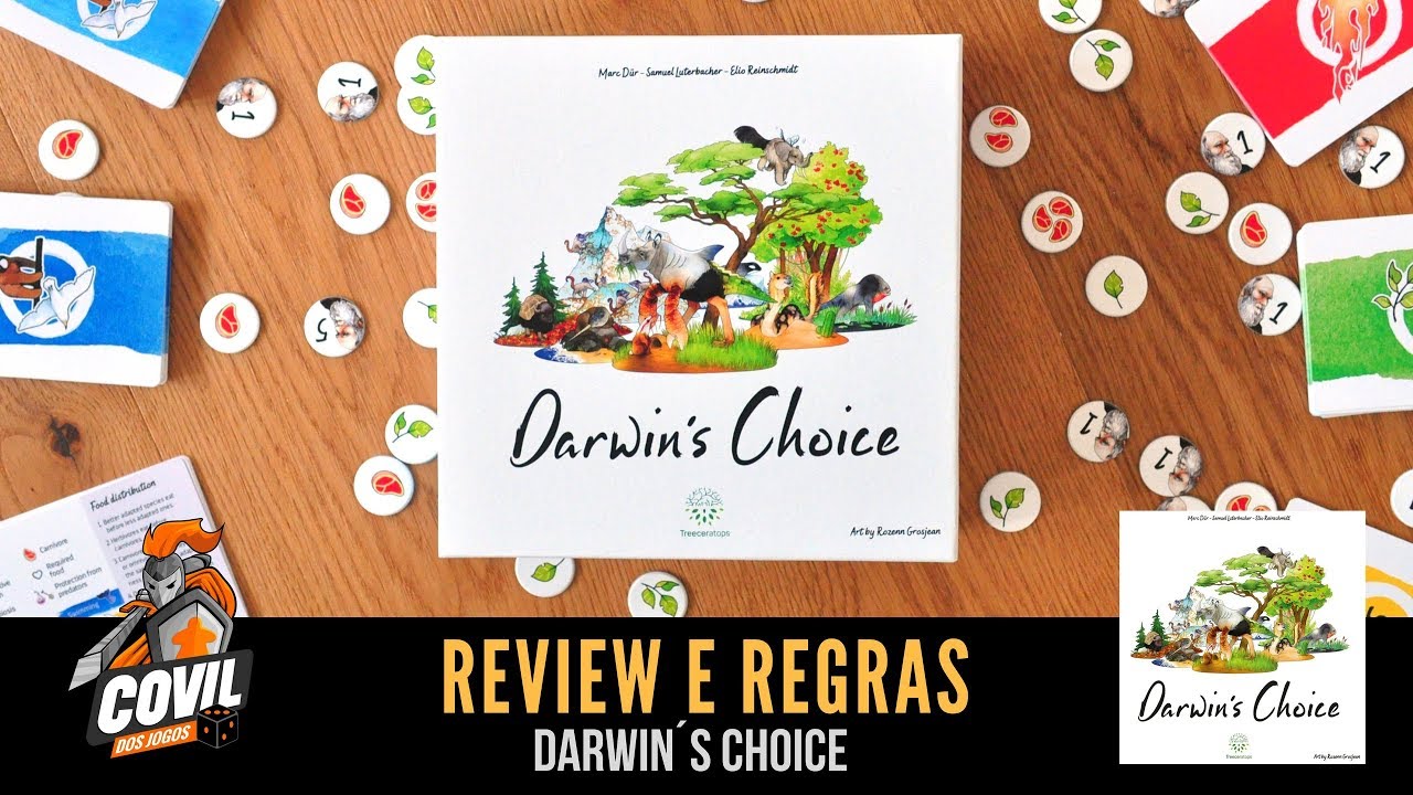 Covil dos Jogos - Review e Regras Darwin&acute;s Choice