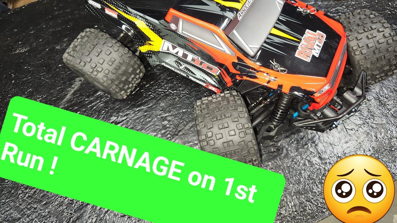 Team Associated Rival brushless mt10 V2 Is it any good? Will it survive the big ramp?