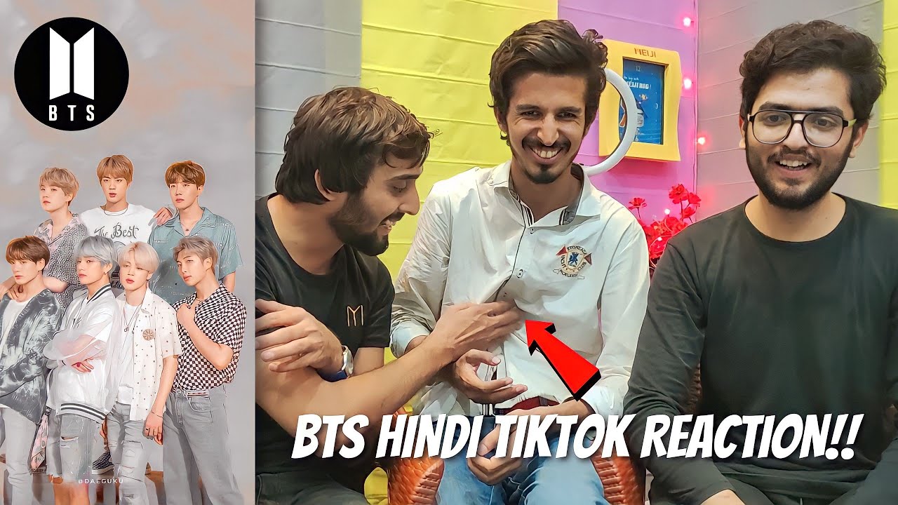 BTS Hindi TikTok Edits - Reaction | Reaction on BTS | @reactionhub_010