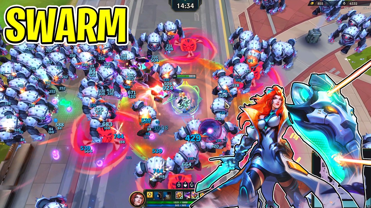 Vampire Survivors in League of Legends and its GOOD?! | Swarm League of Legends