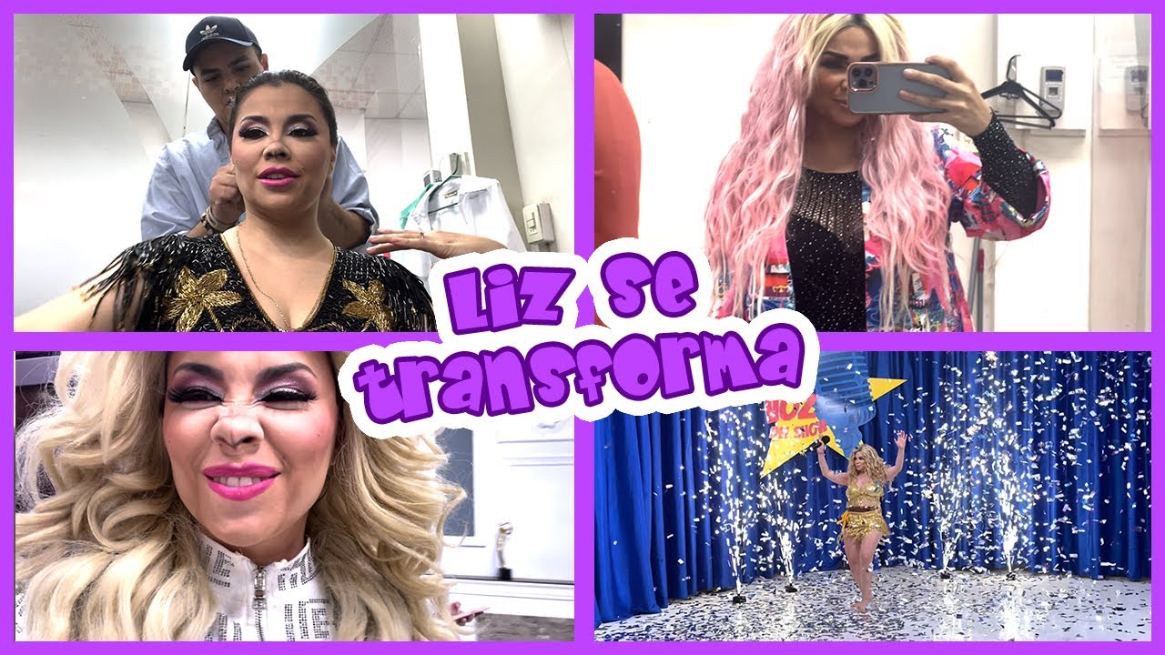 LIZ SE TRANSFORMA / SE CONVIERTE EN CANTANTE / LIZ CANTANDO EN VIVO / LIZ ELIZONDO BAILANDO