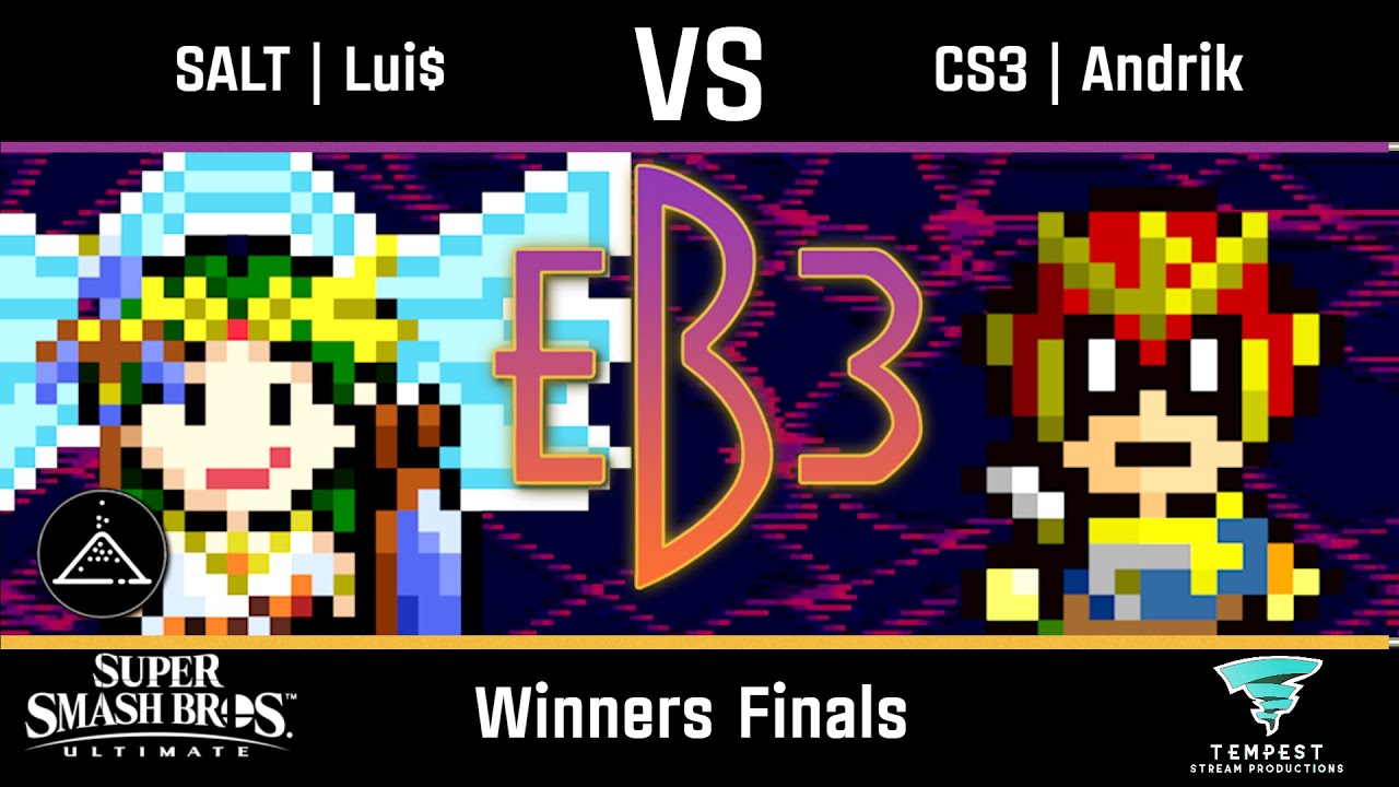 SALT | Lui$ (Palutena) vs CS3 | Andrik (Captain Falcon) - Ultimate Winners Finals -  EugeneBound 3