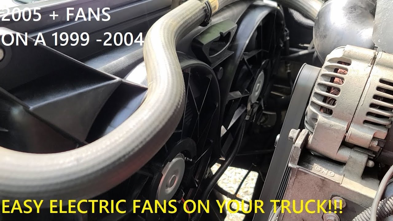 Как установить вентиляторы E-fans на Silverado/Sierra/Tahoe/Yukon/Suburban и т. д. 1999–2004 гг.