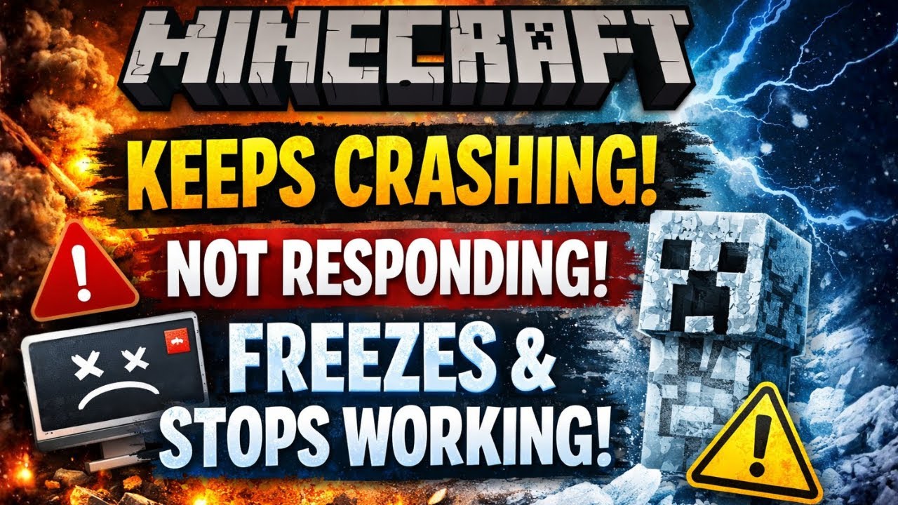 Minecraft не отвечает в Windows 10/11 | Решение проблемы сбоев и зависаний