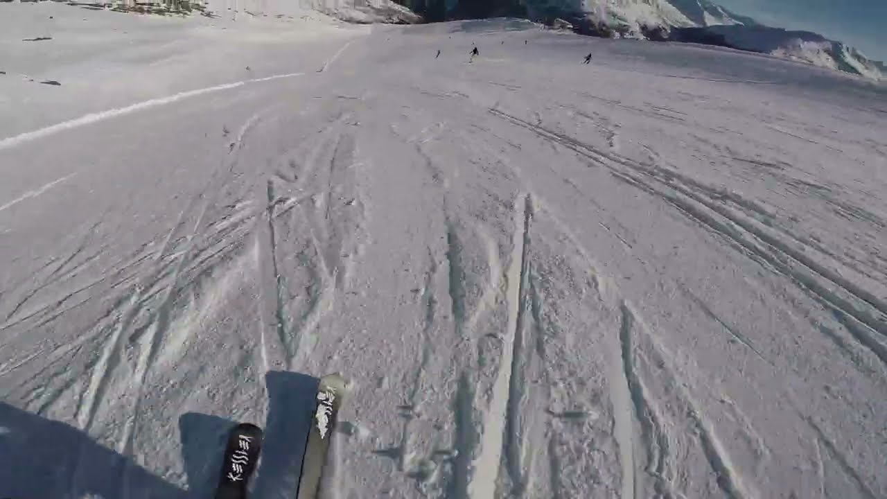 Piste 13 blue, 15 blue, Soelden, Austria - Supercarver
