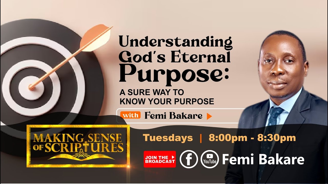 Understanding God's Eternal Purpose (6) | MSS | January 21, 2026