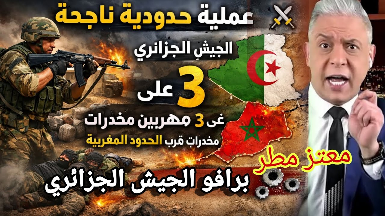معتز مطر بكلام قوي جدا بعد حادث ضد ار هاب الزريبة كلام رائع عن الجيش الجزائري و قرار تاريخي  برافو