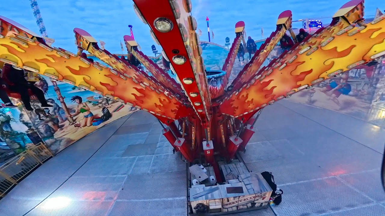 AMAZING Show 🔥 Voodoo Jumper (Sch&auml;fer) Showfahrt On Ride N&uuml;rnberg Fr&uuml;hlingsfest 2026
