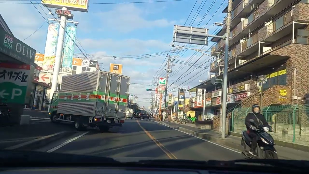 『Drive　船橋　鎌ケ谷』JR総武線・船橋駅から東武野田線アーバンパークライン・鎌ケ谷駅　Funabashi　Kamagaya　２０２６・１・７　Wed　Chiba　Japan