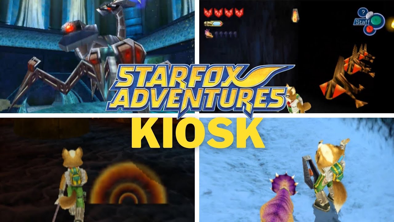 Starfox Adventures: Kiosk - Miscellaneous Findings, Unused Cutscenes, Enemies and more!