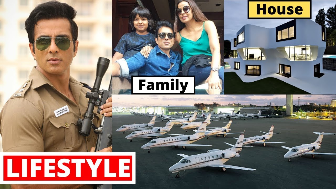 Стиль жизни Sonu sood 2020, жена, зарплата, сын, дом, автомобили, биография, состояние, семья, по...