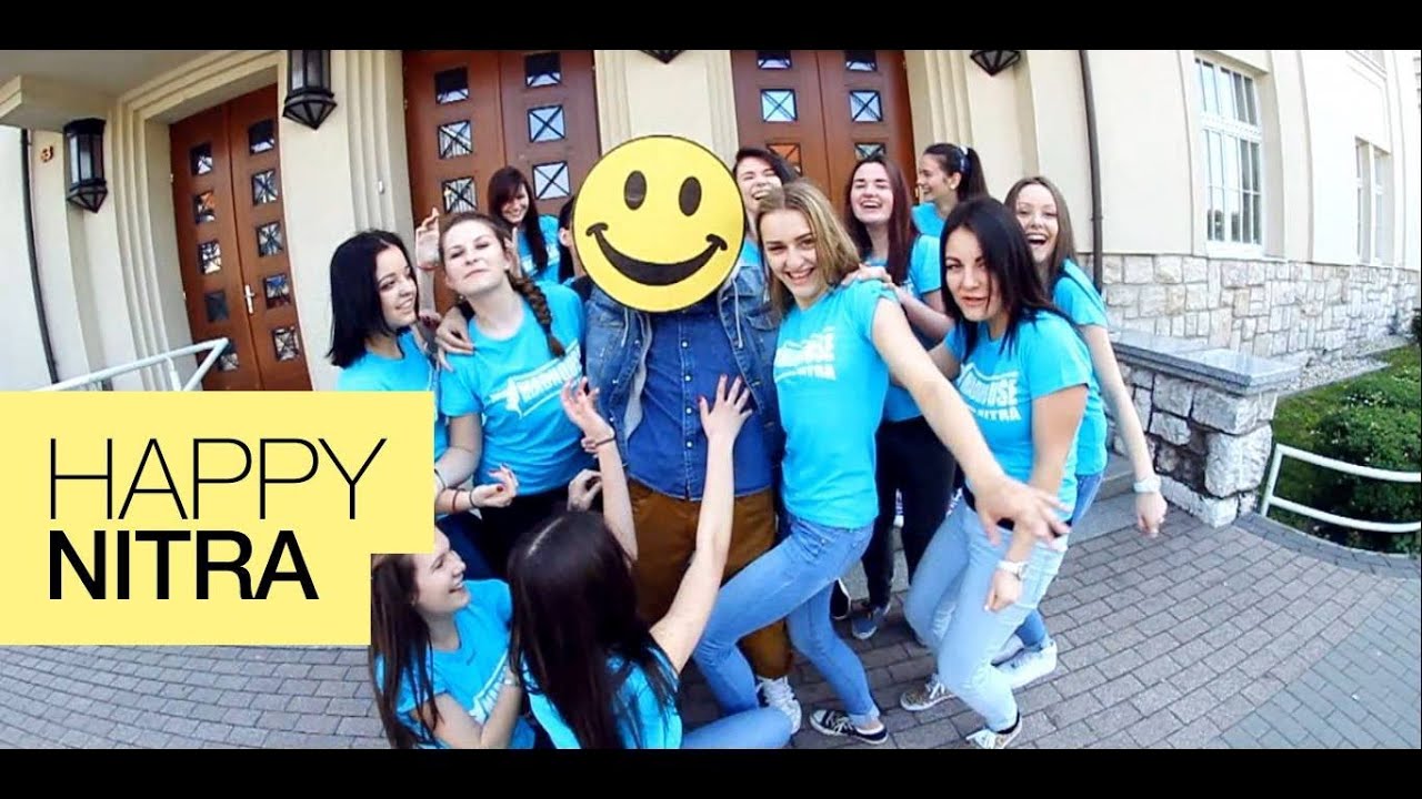 PHARRELL WILLIAMS - HAPPY (We are from NITRA, SLOVAKIA) #HAPPYDAY