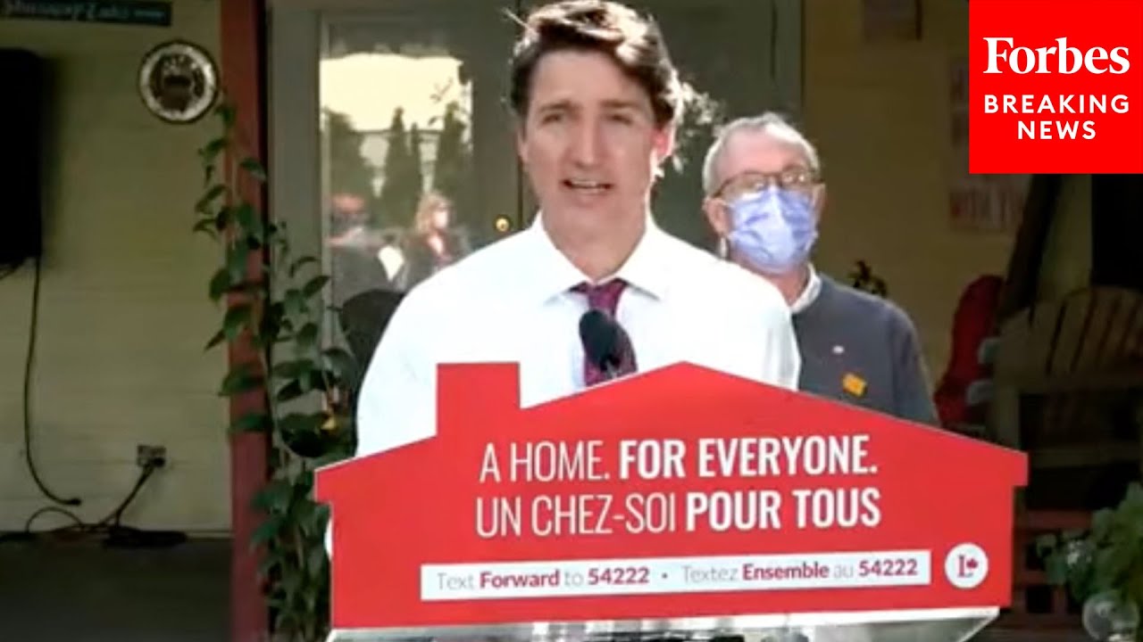 PM Justin Trudeau Promotes Home Ownership Initiatives In Election Campaign