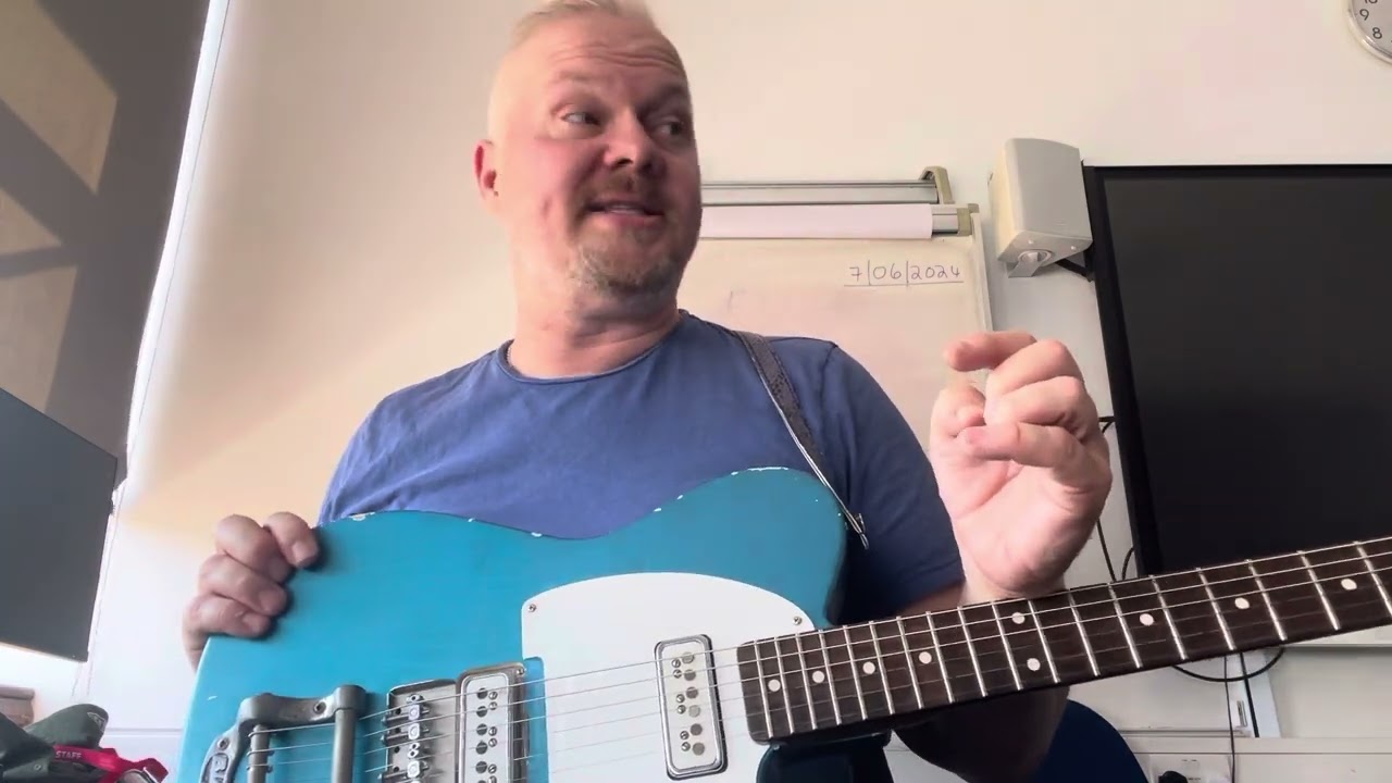 Cuban electric guitar part 1