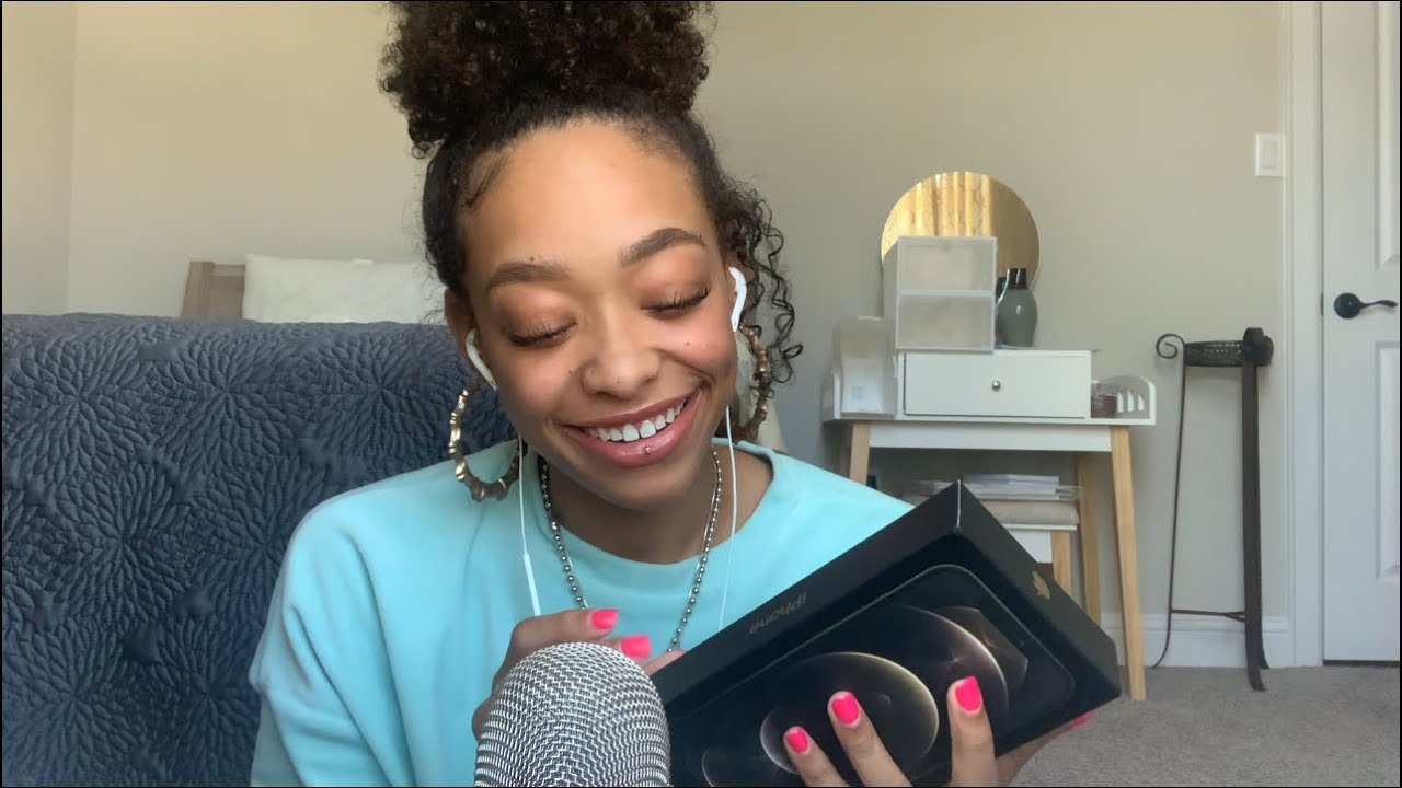 ASMR | IPHONE 12 MAX PRO UNBOXING ♡