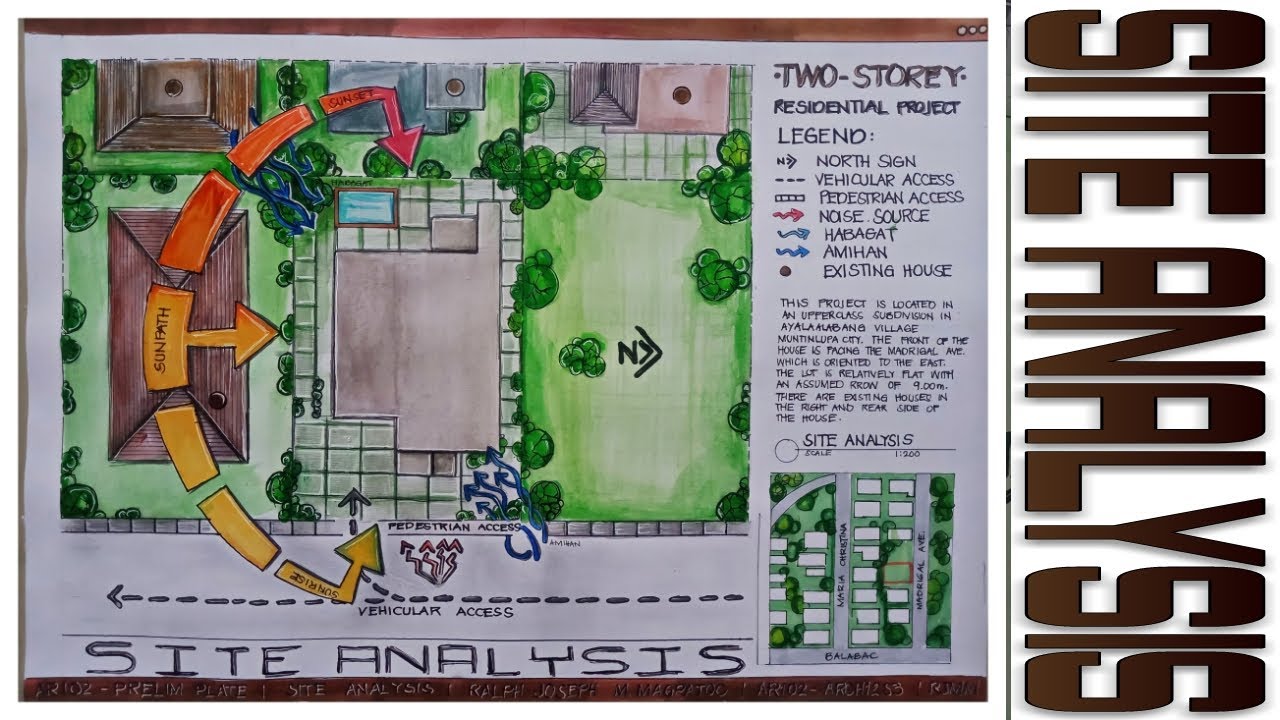 ARCHITECTURAL SITE ANALYSIS | RJ Magpatoc