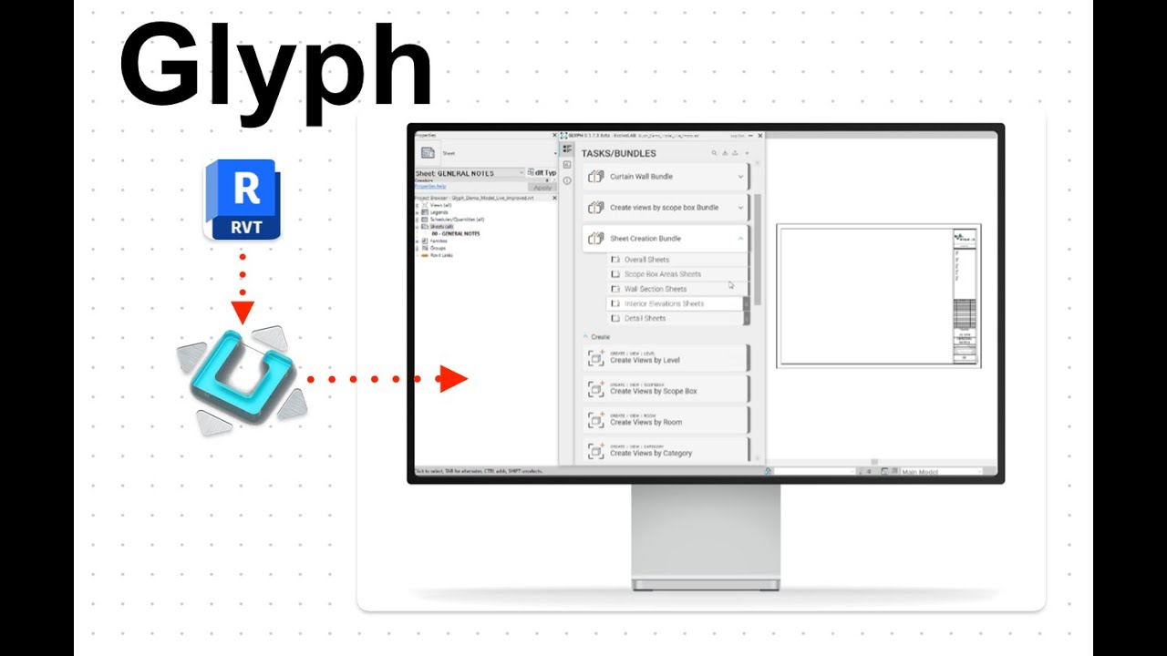 Automate Revit Documentation with Glyph — Save Hours on Drawings!