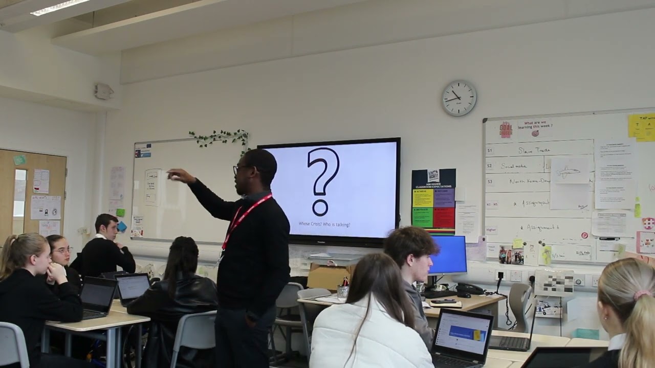 Newbattle High School Visit - Part 2 - Bosco Chinkonda