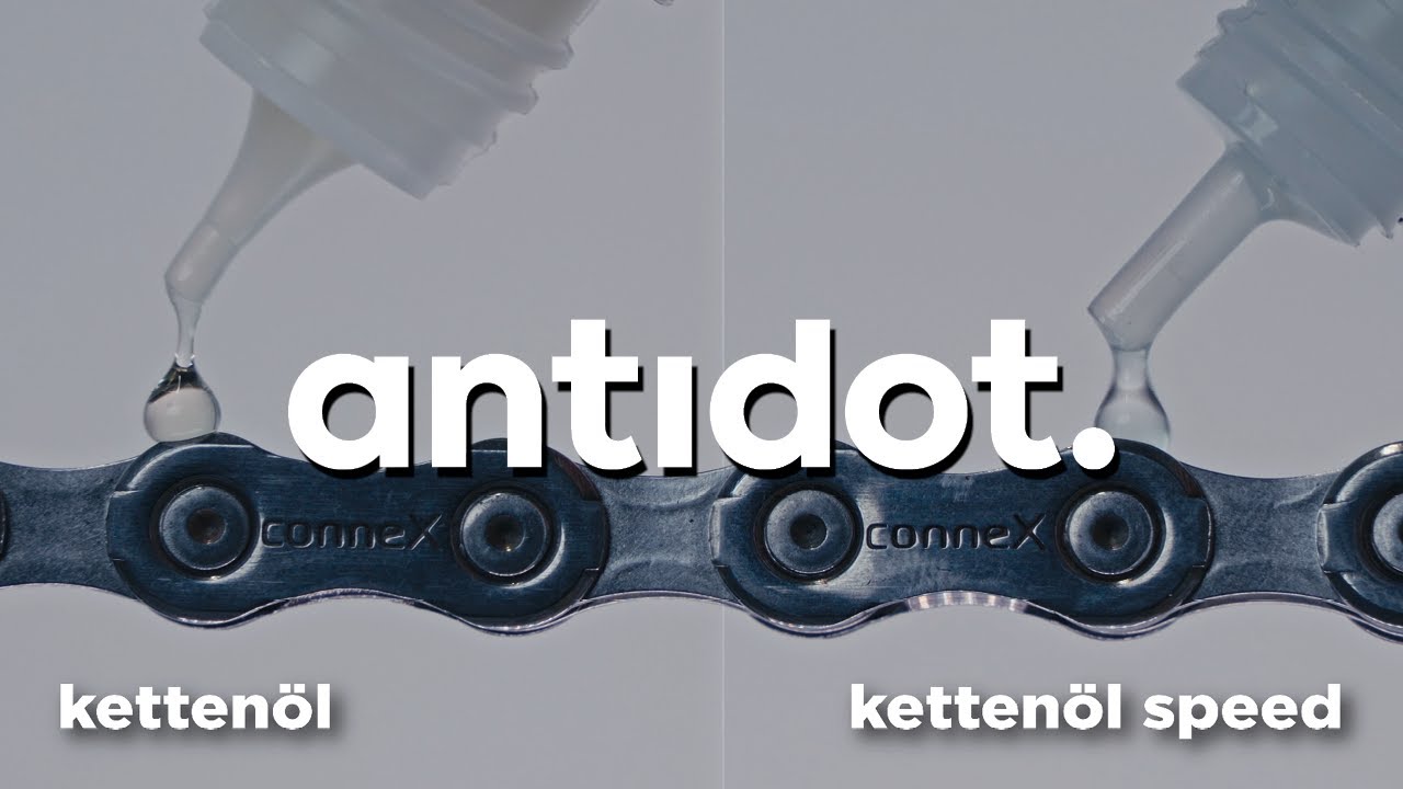 ketten&ouml;l vs. ketten&ouml;l speed || antidot. bikecare