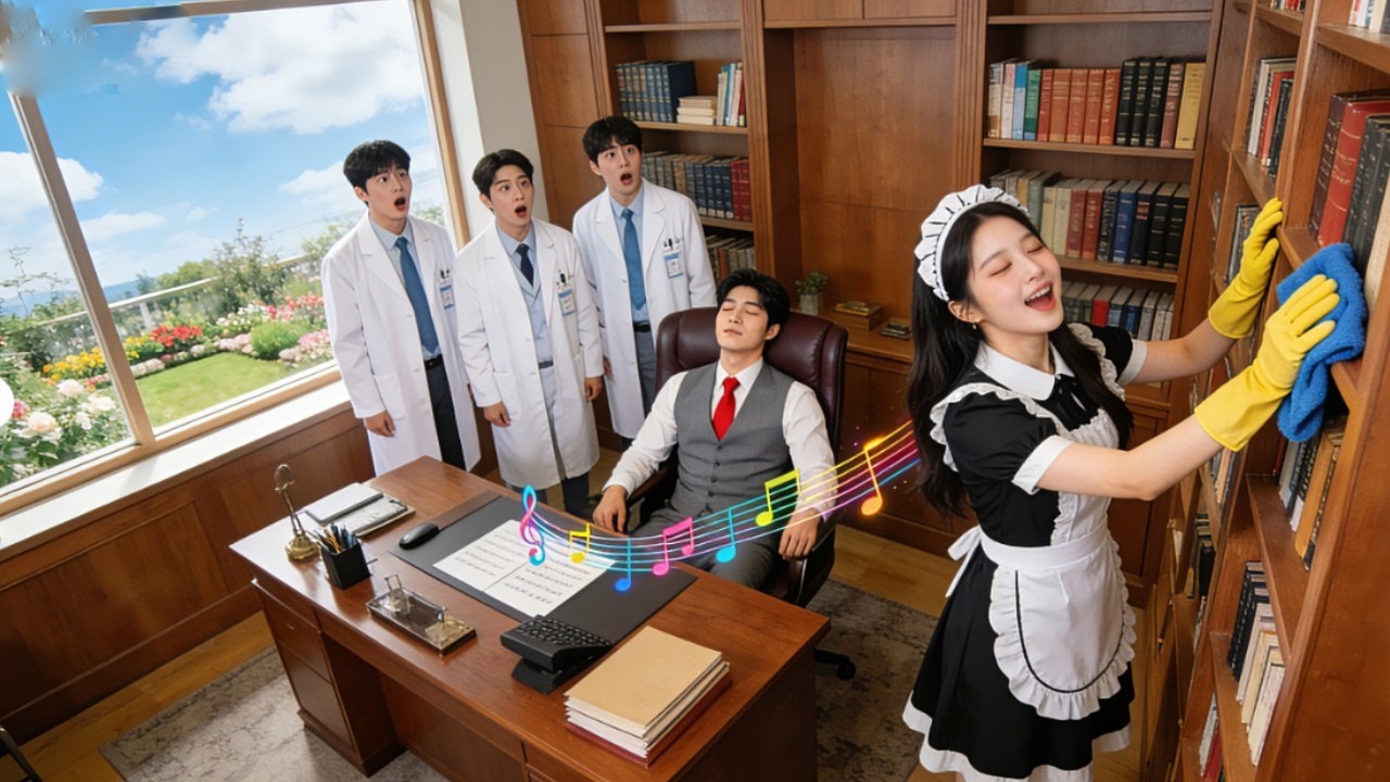 CEO는 20년 동안 조울증을 앓아왔습니다! 하지만 웨이트리스의 노래를 듣는 순간, 그의 감정은 순식간에 진정되었습니다! 그 순간부터 사랑이 싹텄습니다.