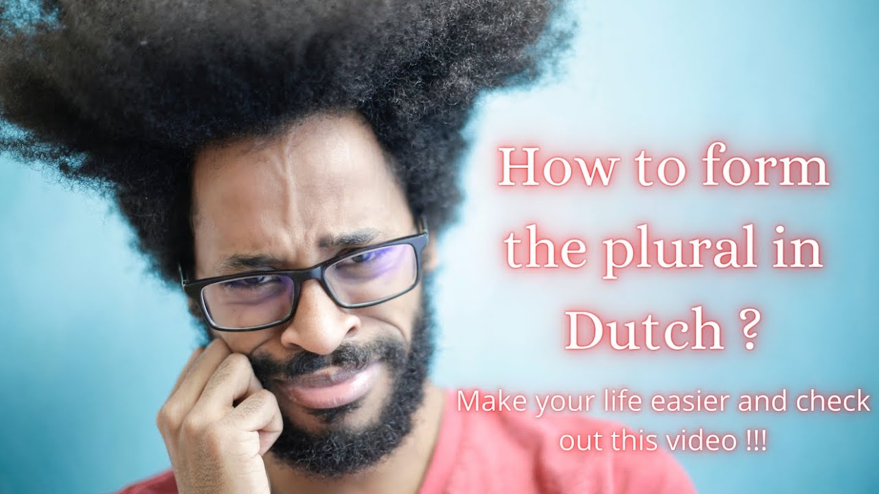 The Plural in Dutch ! How to form it ???