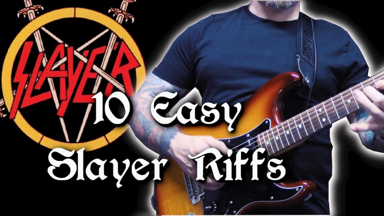 10 Easy Slayer Riffs