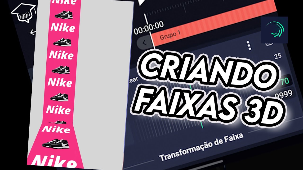 CRIANDO FAIXA 3D NO ALIGTH MOTION