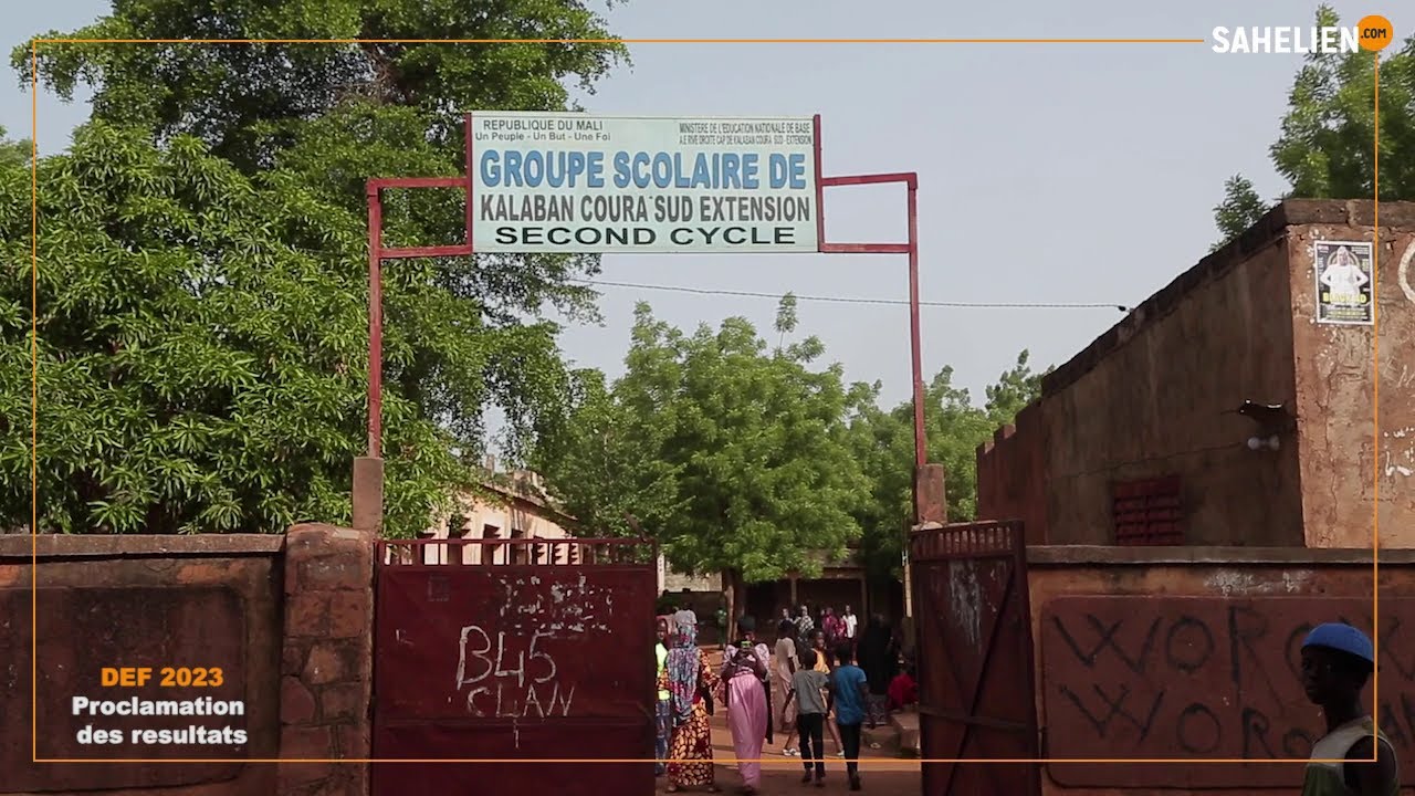 Mali : proclamation des résultats du DEF, un taux de réussite de 30,32%, contre 47,86% en 2022