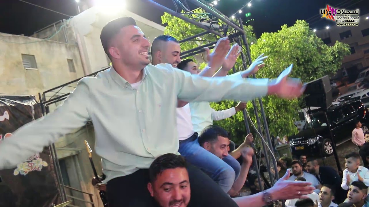 استقبال العريسين ابراهيم ومحمد الخواجا - الفنان ايمن كبها - نعلين