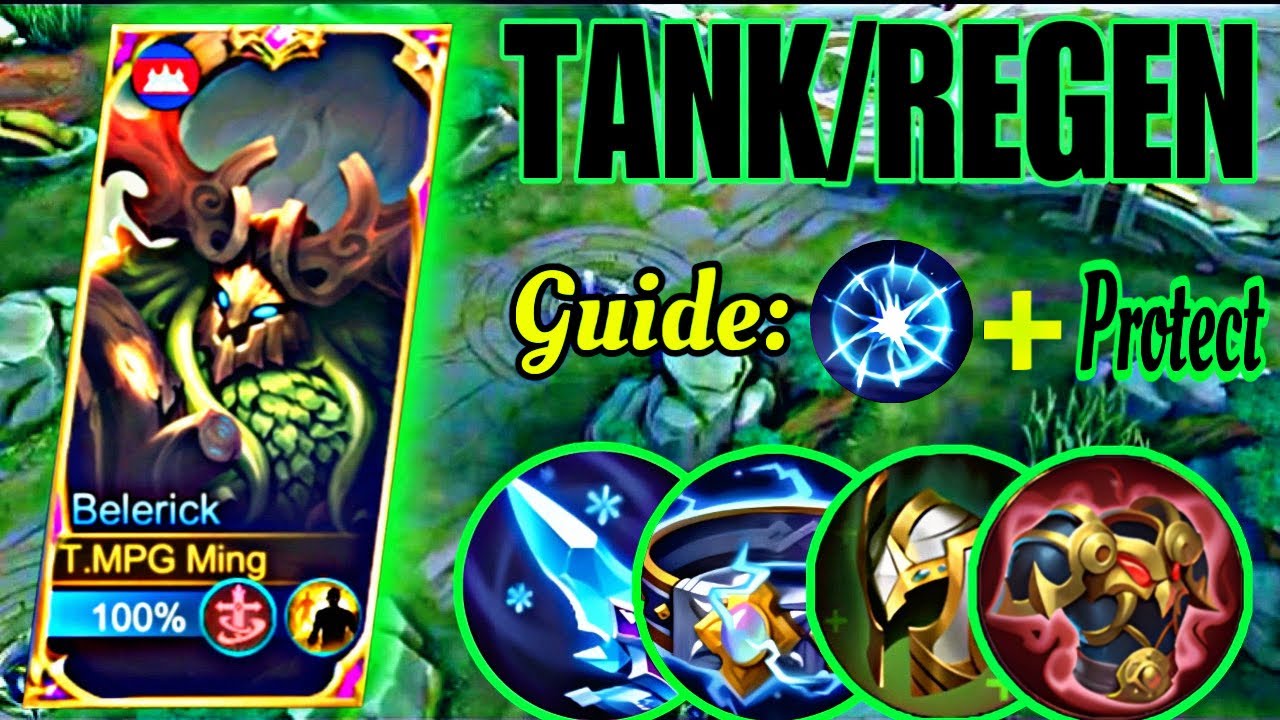 BELERICK TANK BUILD 2023 HEALING 100%!! - BEST BUILD BURIED S30 | MOBILE LEGENDS