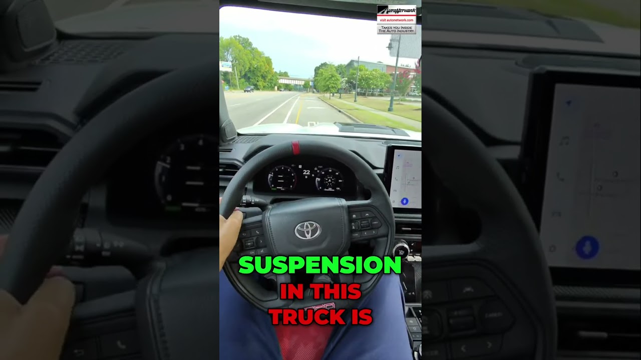 Toyota Tacoma TRD Pro Ride Quality Review: Smooth Handling!