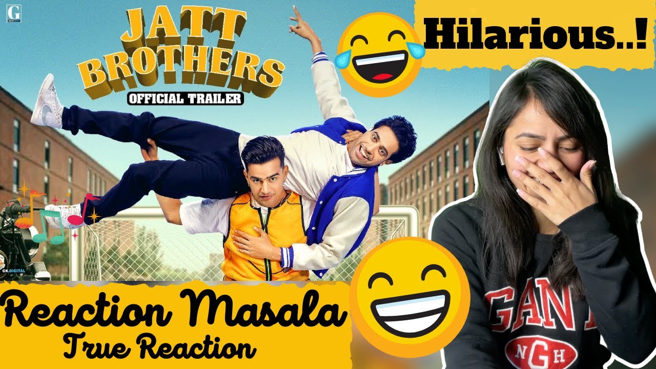 Reaction on Jatt Brothers trailer |  Guri | Jass Manak | Arpan Sharma @GeetMP3