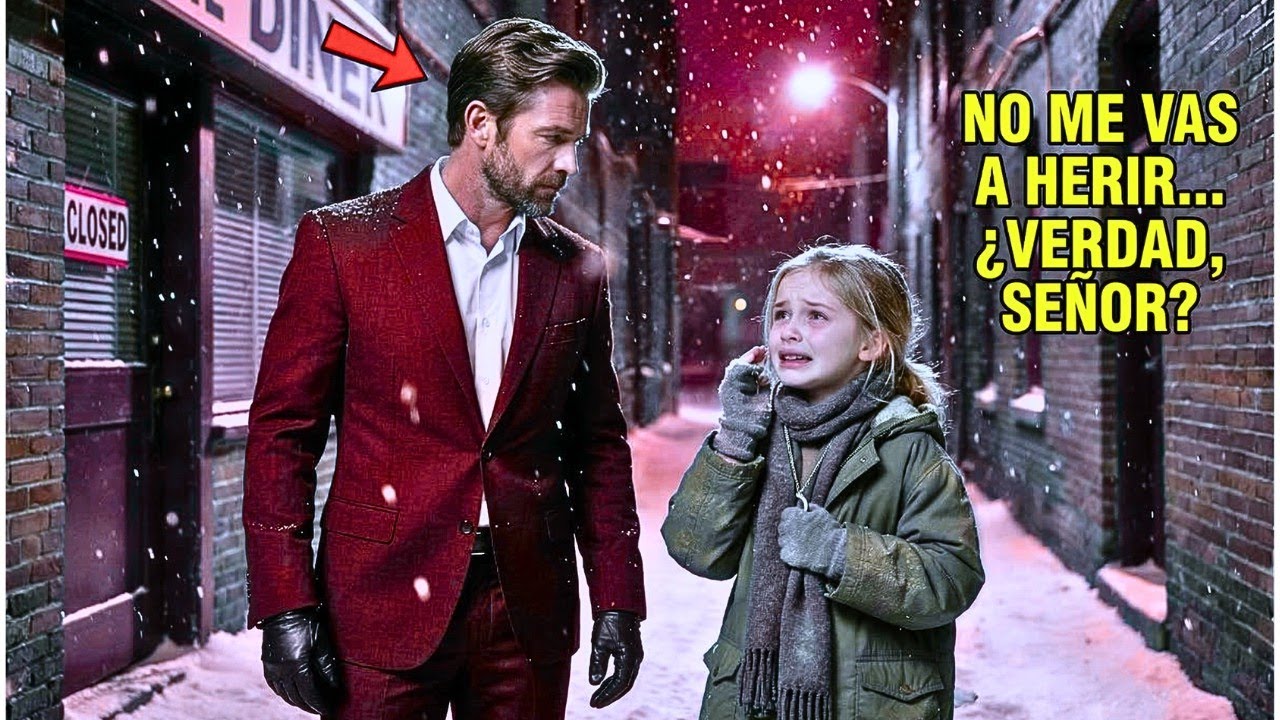 “Usted no va a hacerme daño… ¿verdad, señor?” preguntó la pequeña niña — y el silencioso CEO millona