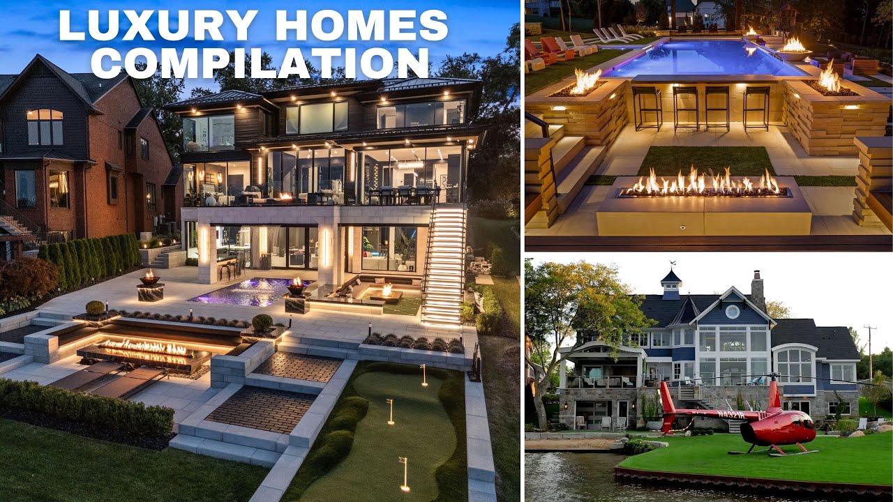 Luxury home tour compilation