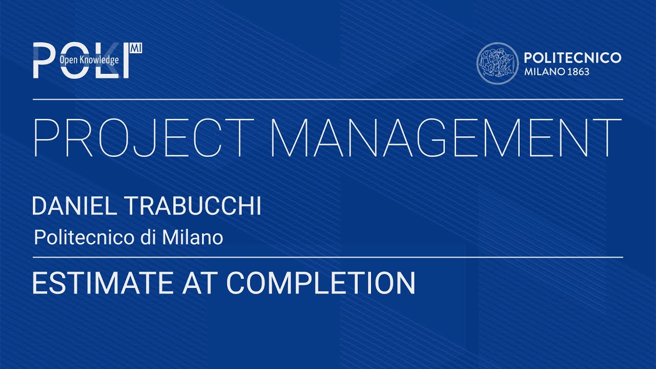 Estimate at completion (Daniel Trabucchi)