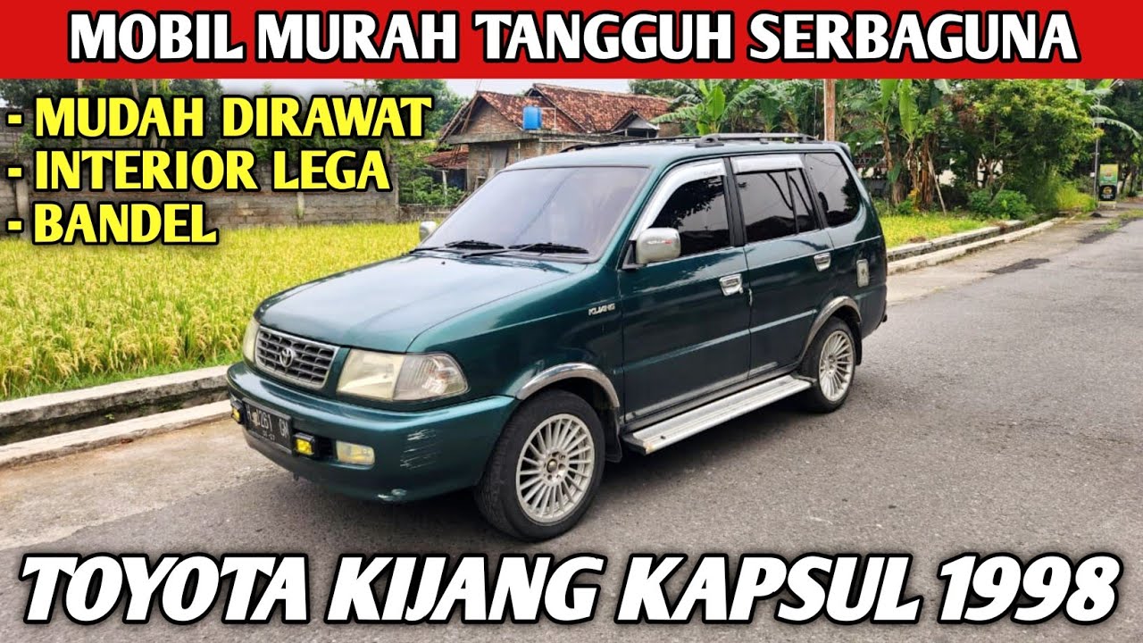 MOBIL KELUARGA NYAMAN MURAH TOYOTA KIJANG KAPSUL UPGRADE SGX 1998