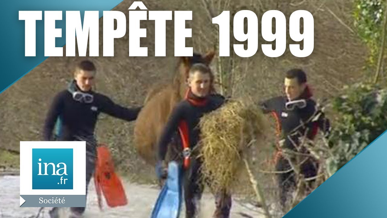 Tempête 1999 dans le Loir et Cher | Archive INA