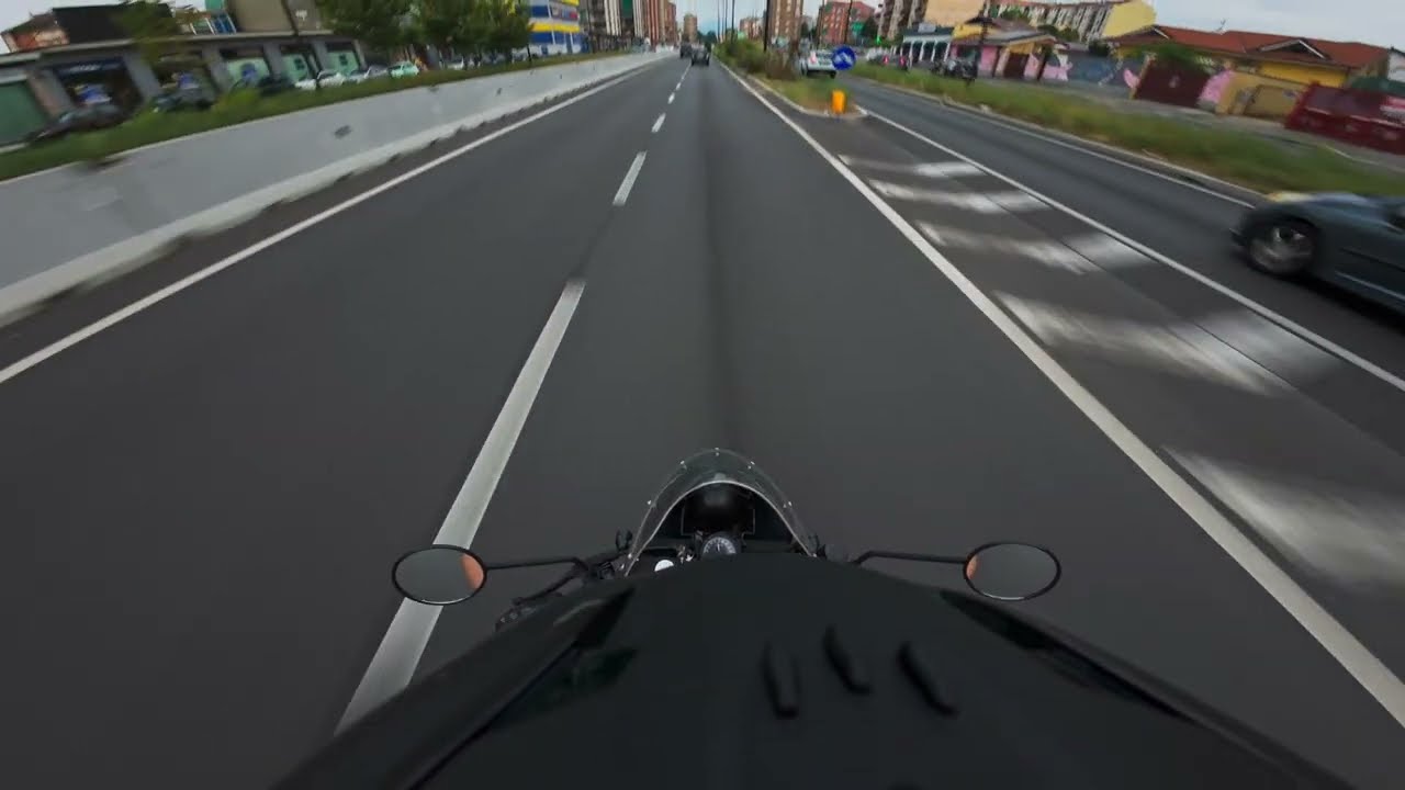 ASMR | RIDE TO WORK | Brixton BX-125 Haycroft | 4K