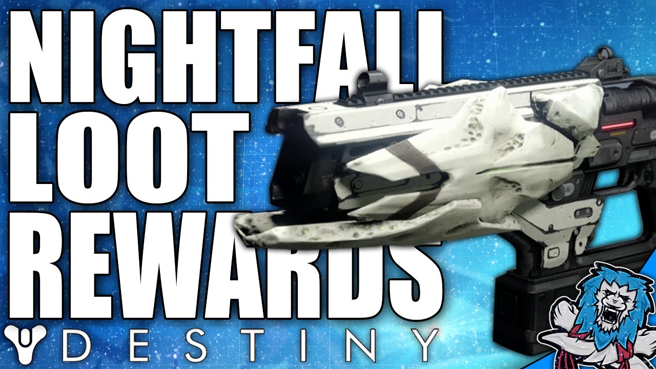 Destiny: The Taken King Nightfall Looting Results / Rewards! (Darkblade - Sunless Cell Strike)