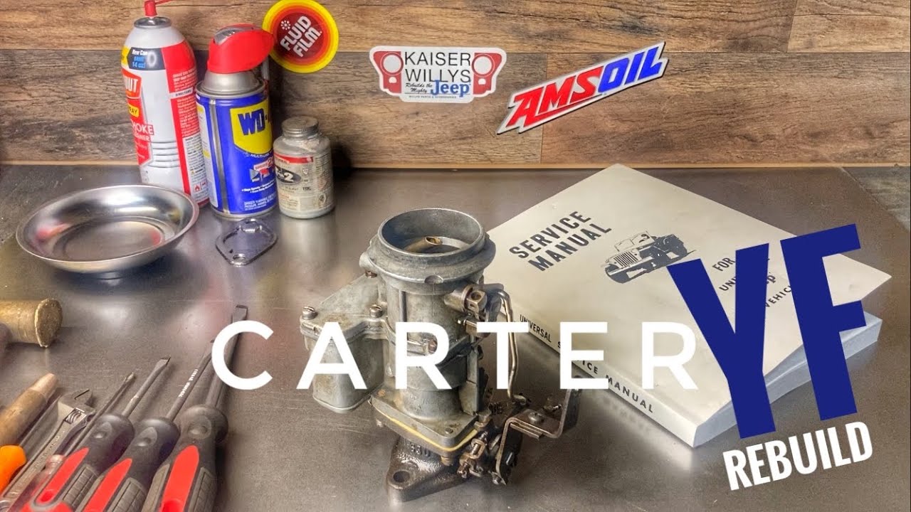 Carter YF 938 rebuild Willys Jeep