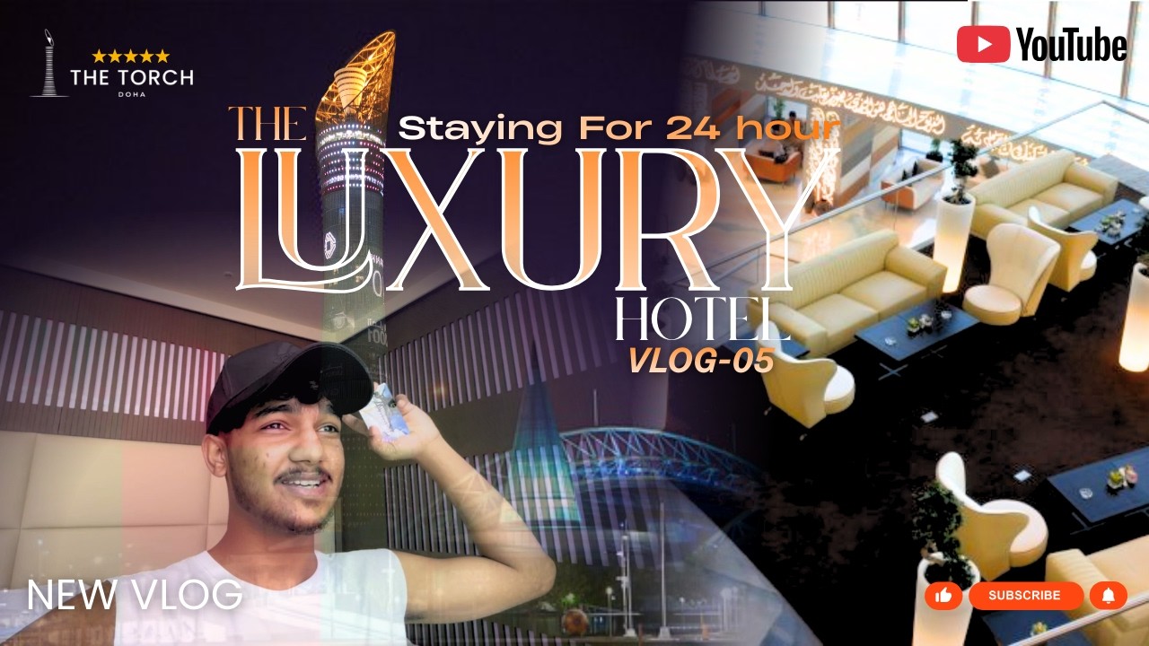 24 Hours in LUXURY at The Torch Doha 🔥 | 5⭐ Hotel Tour, Room Review & Full Experience |