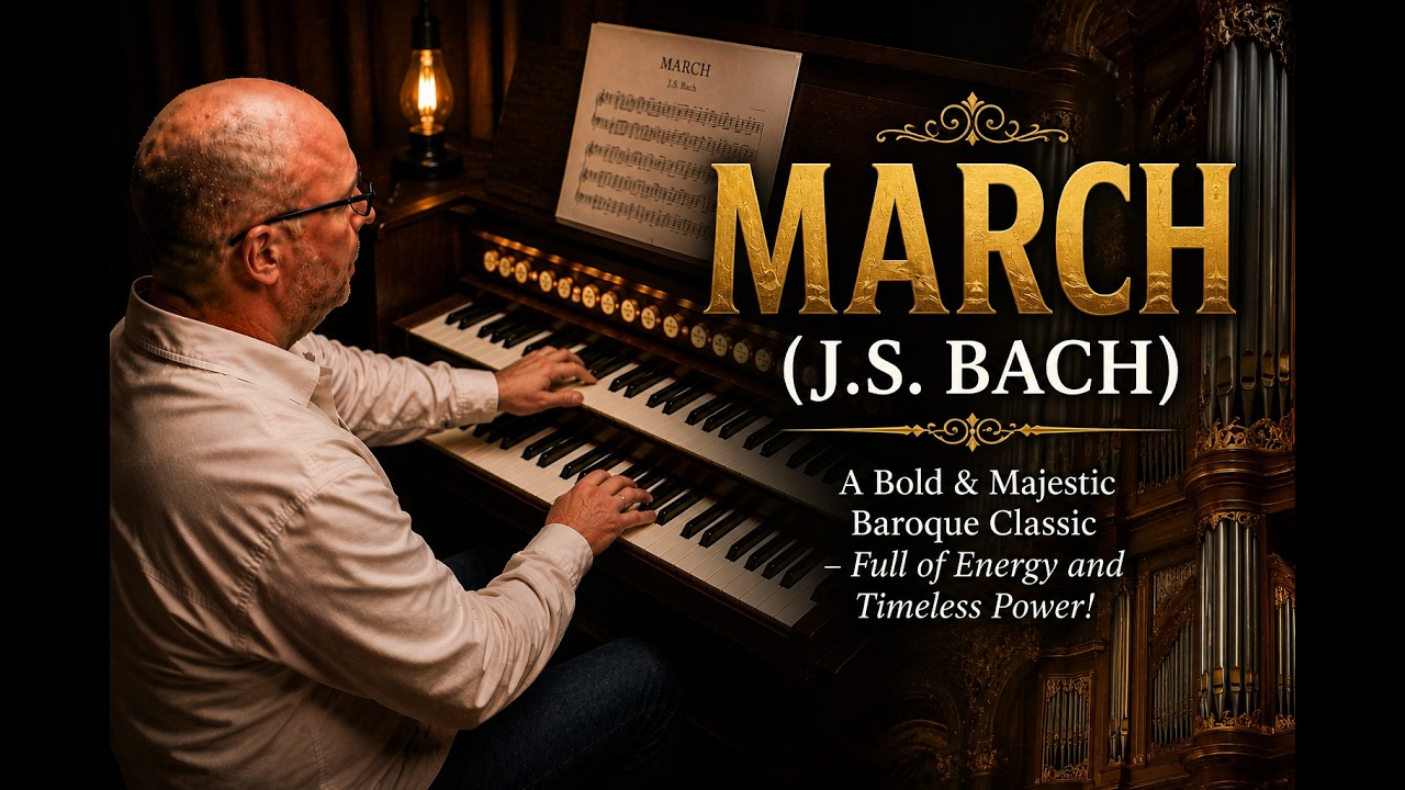 PIPE ORGAN COVER: MARCH (J.S. Bach) by Martijn Koetsier