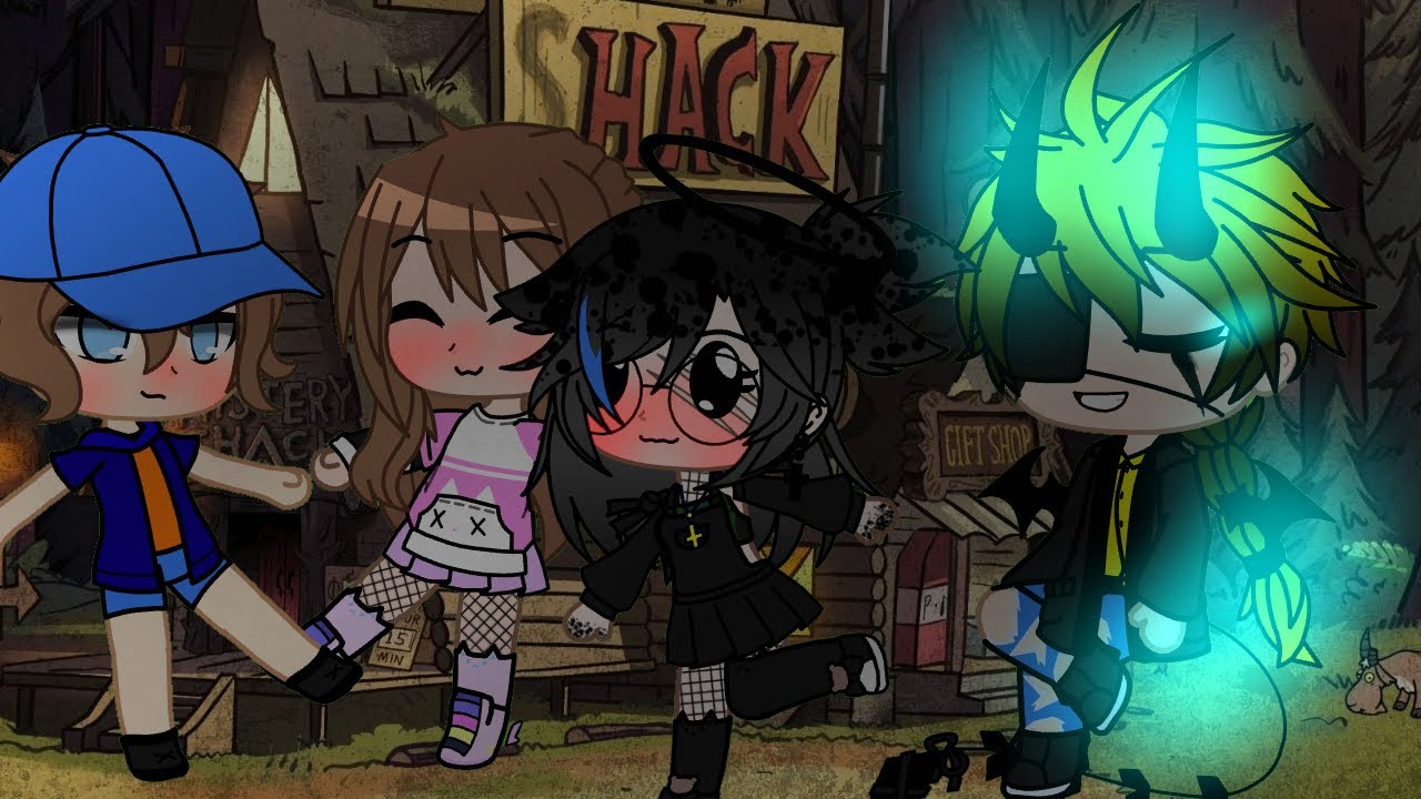 Что было бы если мы попали в Граффити фолз? Gacha Club 1/?