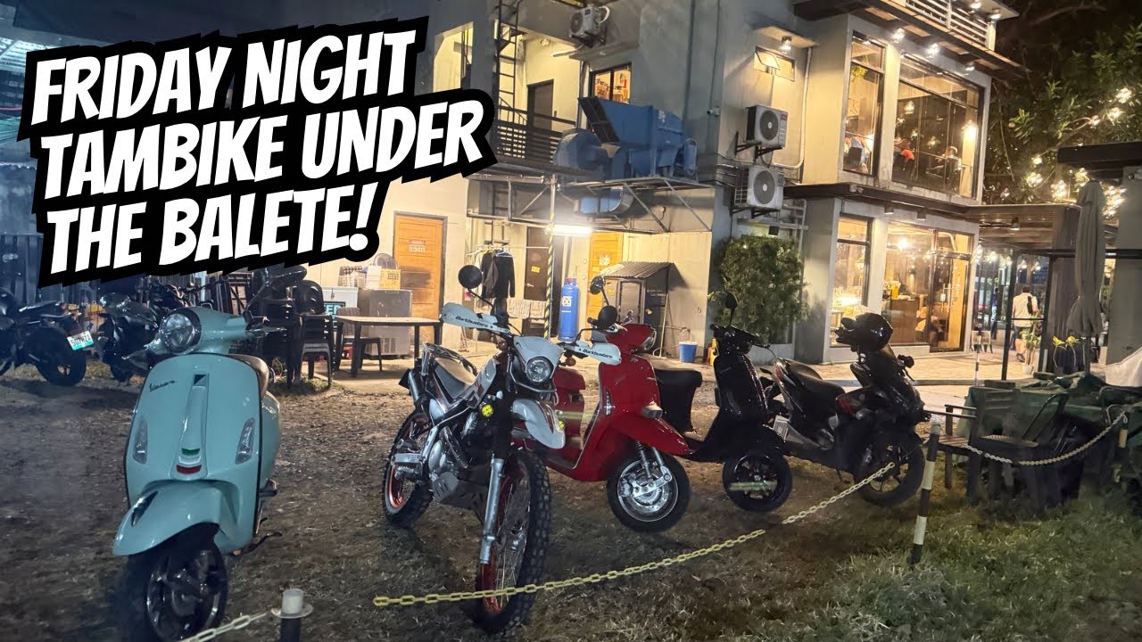 Friday Night Tambike Under the Balete!
