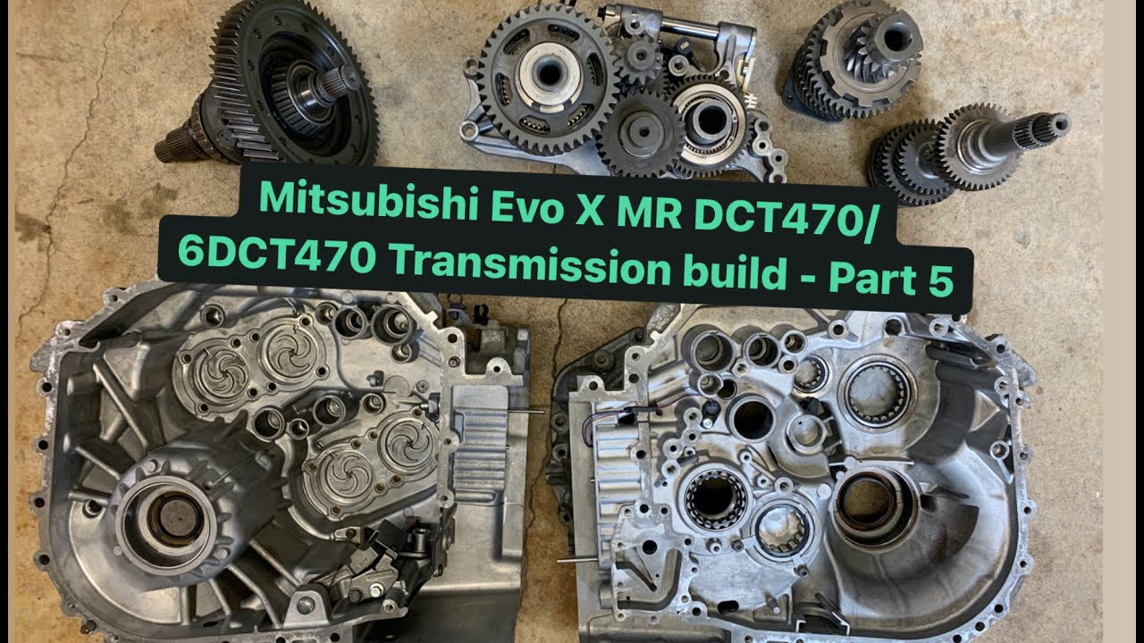 Mitsubishi Evo X MR DCT470/ 6DCT470 Transmission build - Part 5 Internal filter/Gears/Magnet/Piston