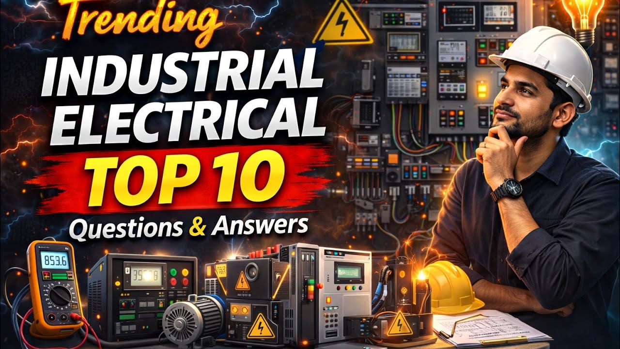 “Top 10 Trending Industrial Electrical Questions | Real Practical Interview Q&A”
